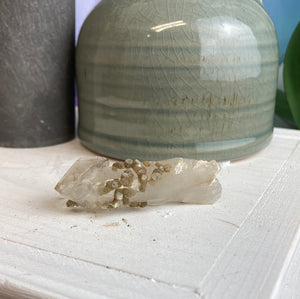 Scepter Quartz w/ Muscovite Mica 2.5" x .5"