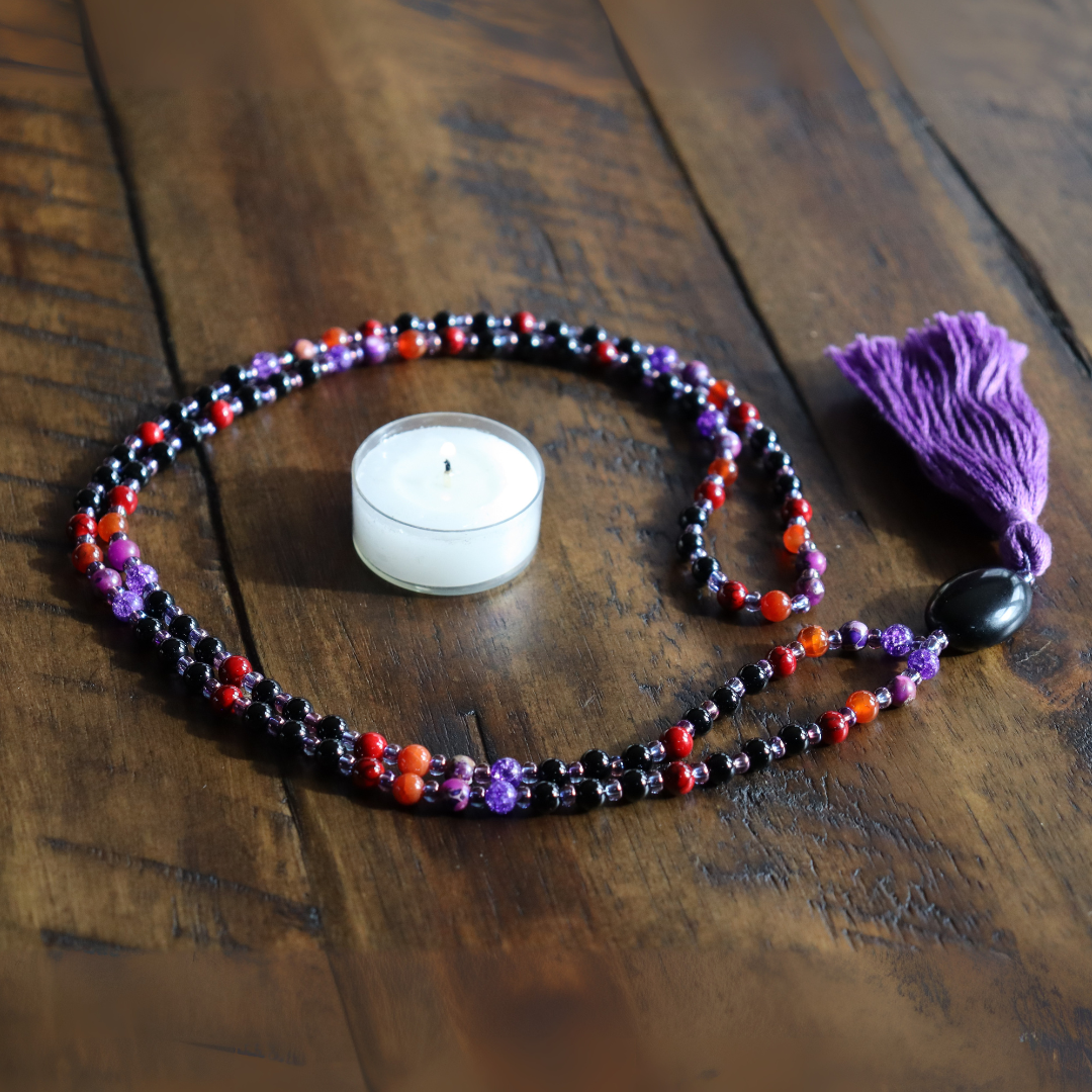 Scorpio Zodiac Mala - Artisan Made