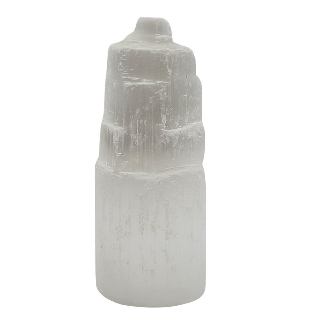 Selenite Tower 4"