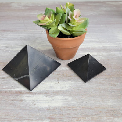 Shungite Pyramid 1-2”