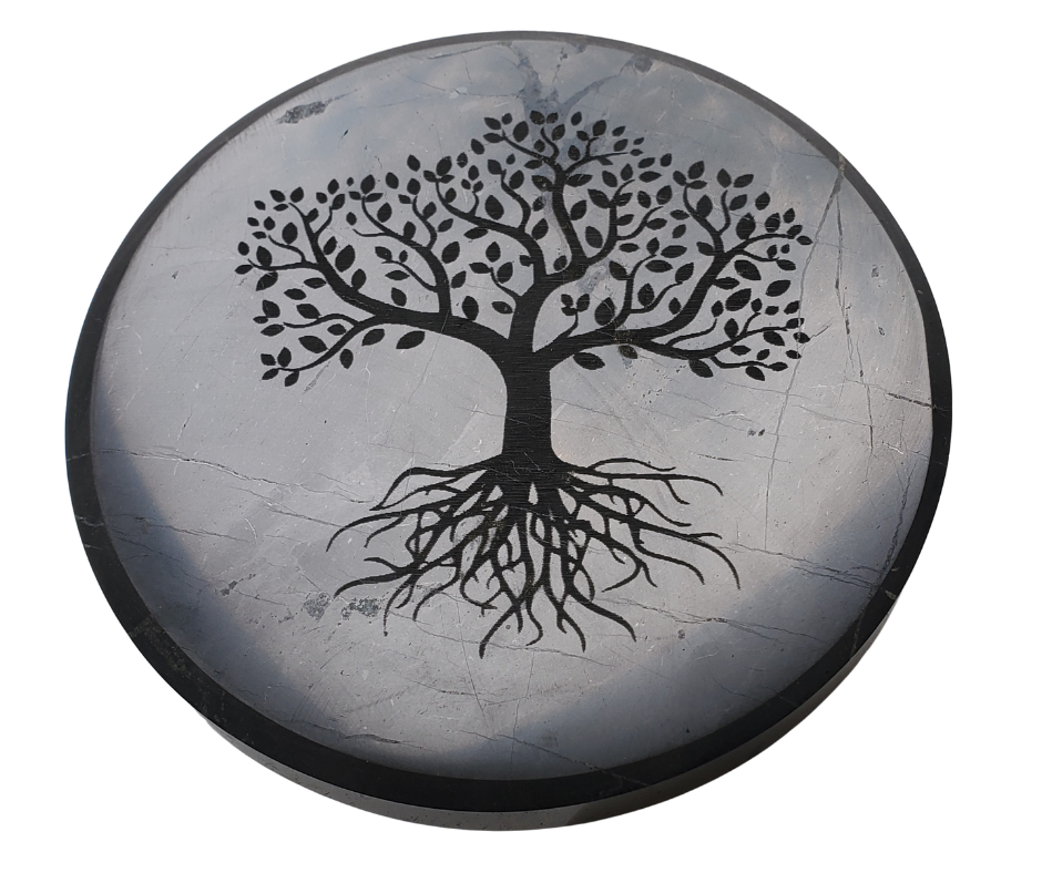 Shungite Sacred Symbol Tile-Variants