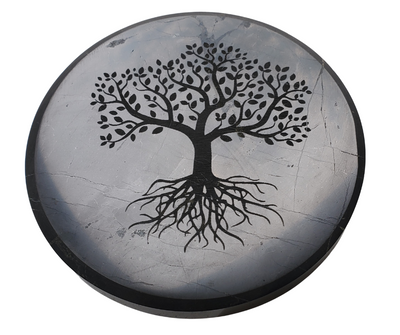 Shungite Sacred Symbol Tile-Variants