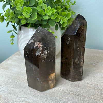 Smoky Quartz Polished Pillar .5lb - .99lb