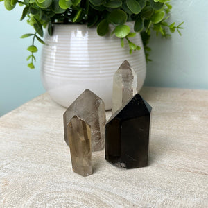 Smoky Quartz Polished Pillar .5lb - .99lb