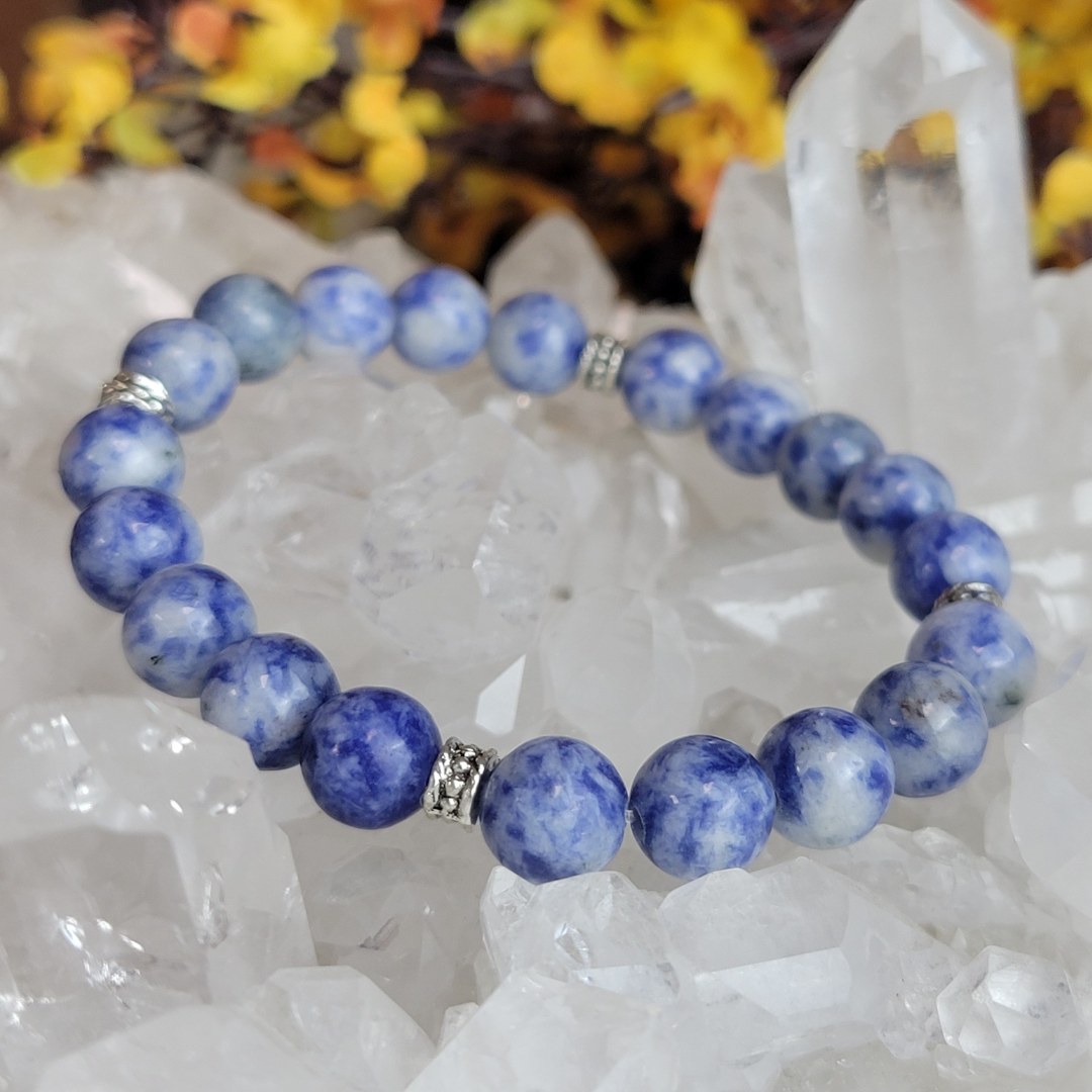 Sodalite 8mm Bracelet - Artisan Made