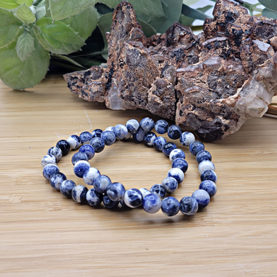 Sodalite 8mm Stretch Bracelet