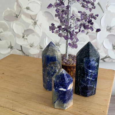 Sodalite Polished Pillar