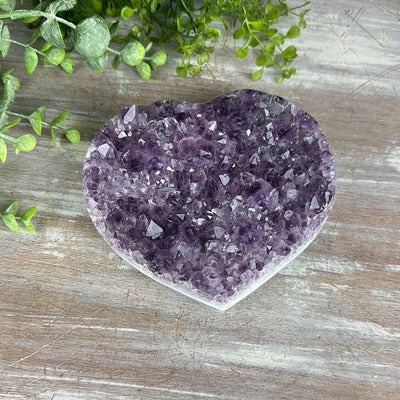 Statement Amethyst Heart 6" x 5" (1.604kg)