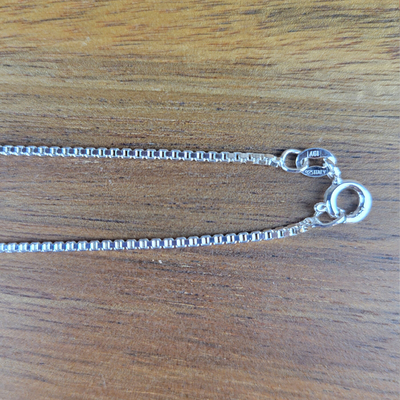 Sterling Silver 18"Box Chain 1.4mm