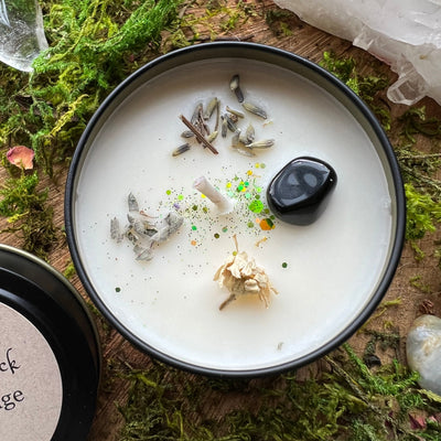 Sweet Smudge Intention Candle - Artisan Made