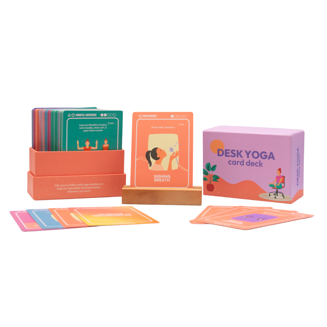 The Desk Yoga Card Deck - Artisan Made