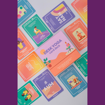 The Desk Yoga Card Deck - Artisan Made