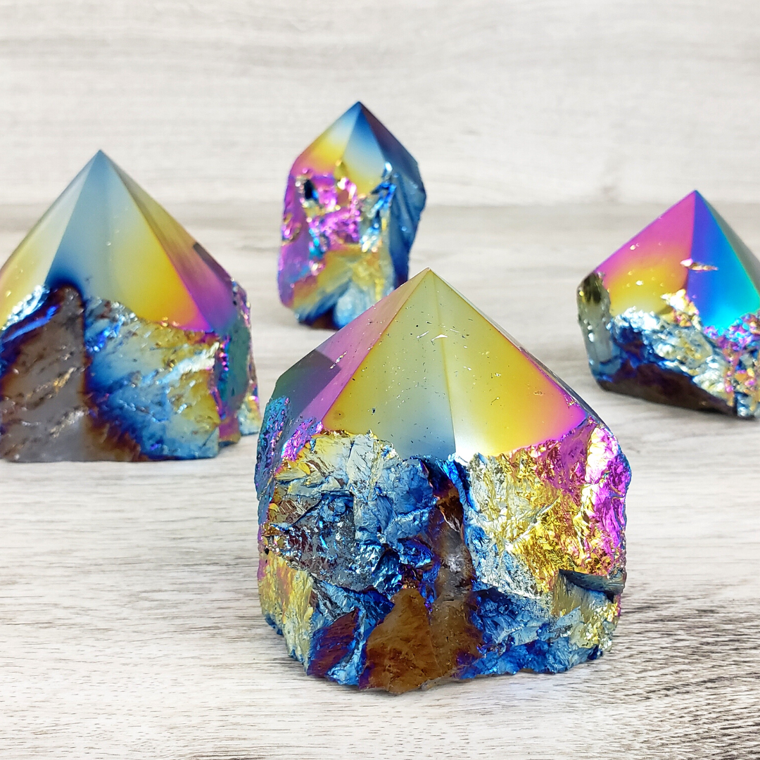 Titanium Quartz Polished Tips 2 to 5 inches