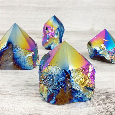 Titanium Quartz Polished Tips 2 to 5 inches