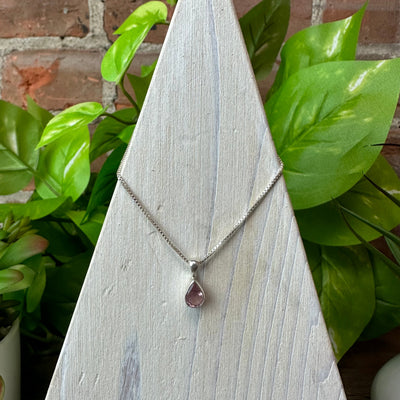 Tourmaline Faceted sterling silver Bezel Set Pendant (Assorted Shapes)