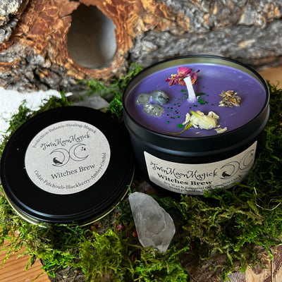 Witches Brew Intention Candle - Artisan Made