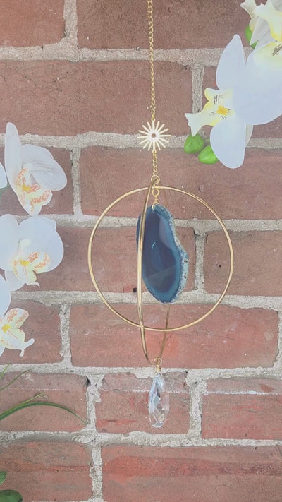 Agate Suncatcher- Artisan Made