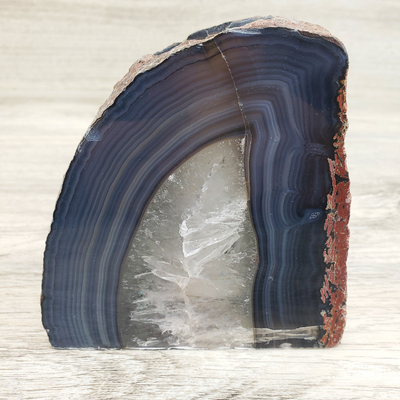 Agate Geode Candle Holder