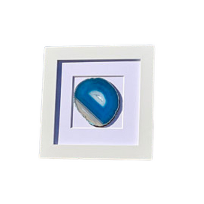 Agate Slice in 8 x 8 inch Framed