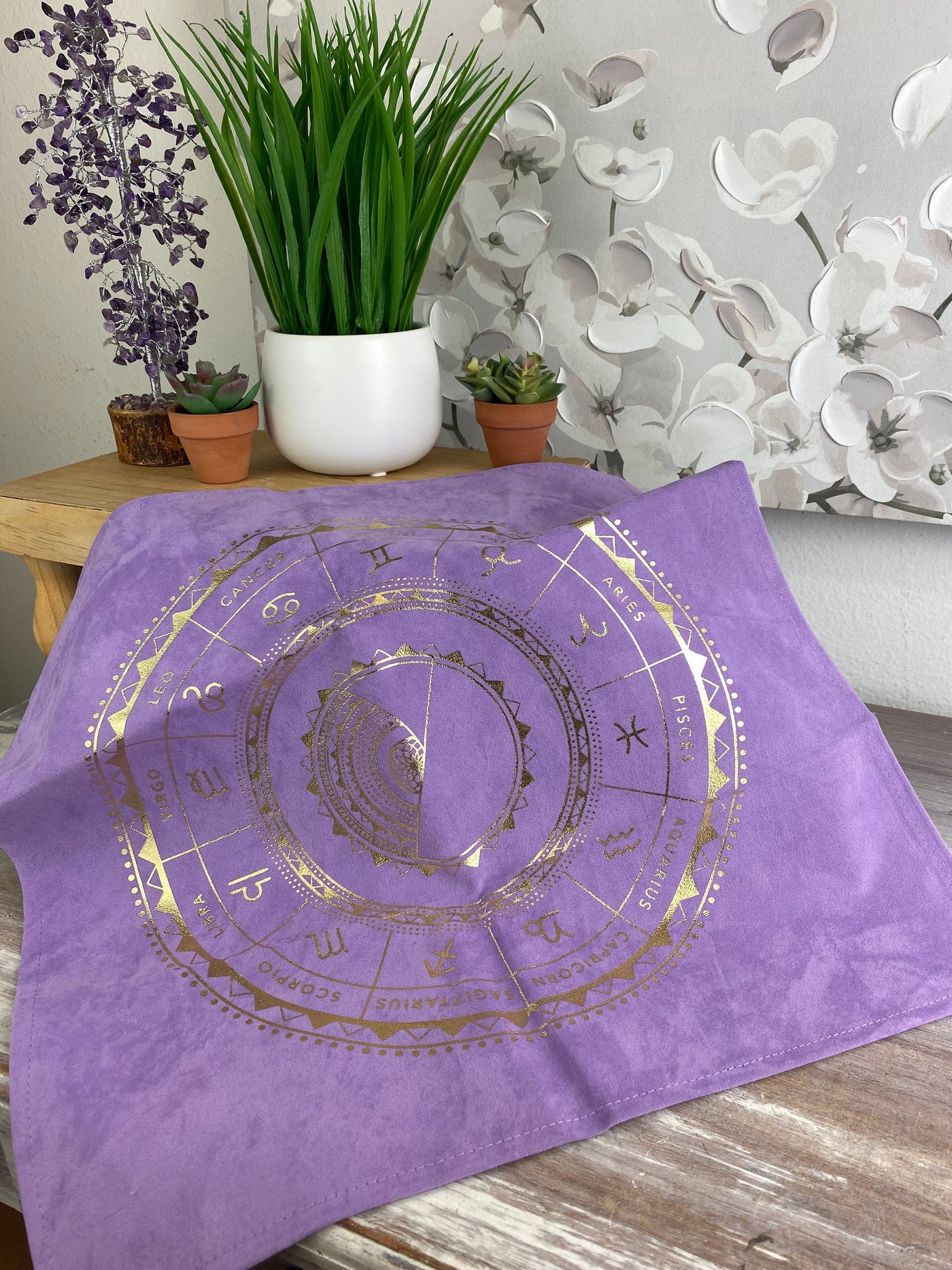 Altar Cloth- Various Designs - Spiritual Altar Zodiac Signs