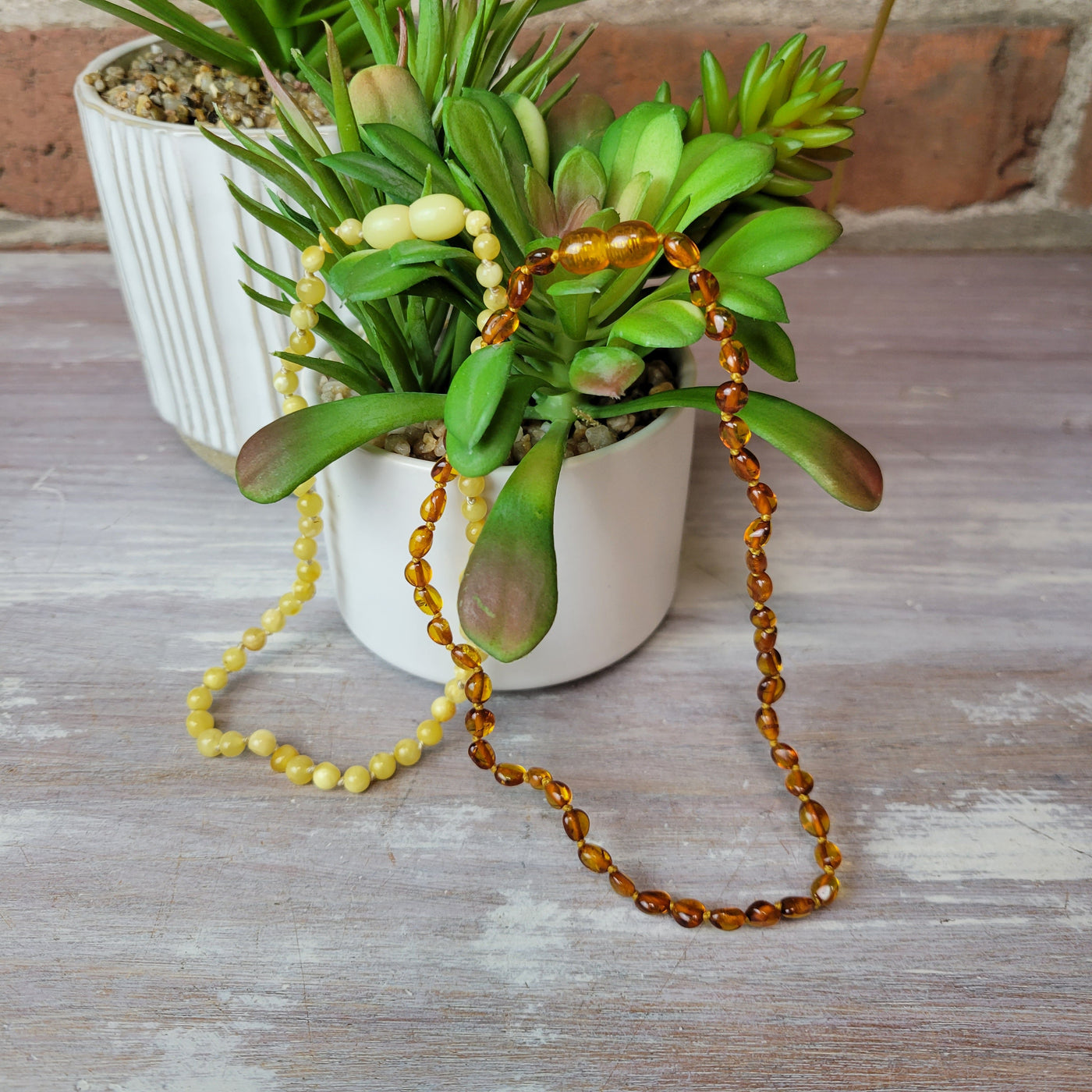 Amber Baby Teething Necklace - Teething Necklace