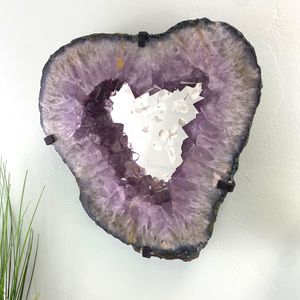 Amethyst & Citrine Slice Mirrors - Fort Collins