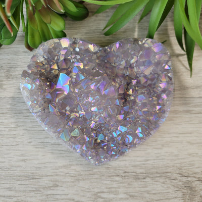Angel Aura Cluster Hearts 4" to 5.99"
