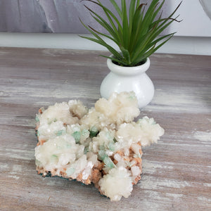 Apophyllite Cluster-7-8 inch