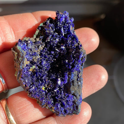 Azurite Crystal Specimen-Sepon Mine, Laos