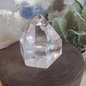 Brazilian Quartz Polished Point 4.5"