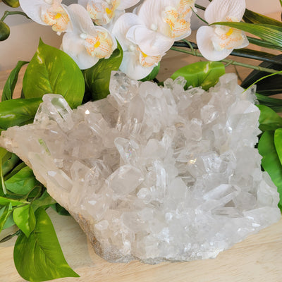 Clear Quartz Cluster - Arkansas 13.5"x 10"