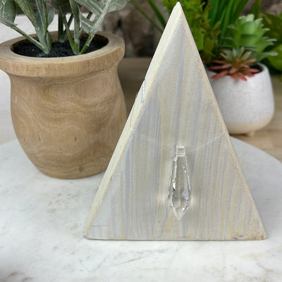 Clear Quartz Prism Point Crystal 2"
