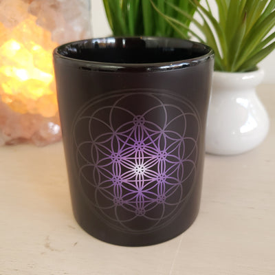 Flower of Life Color Changing Mug