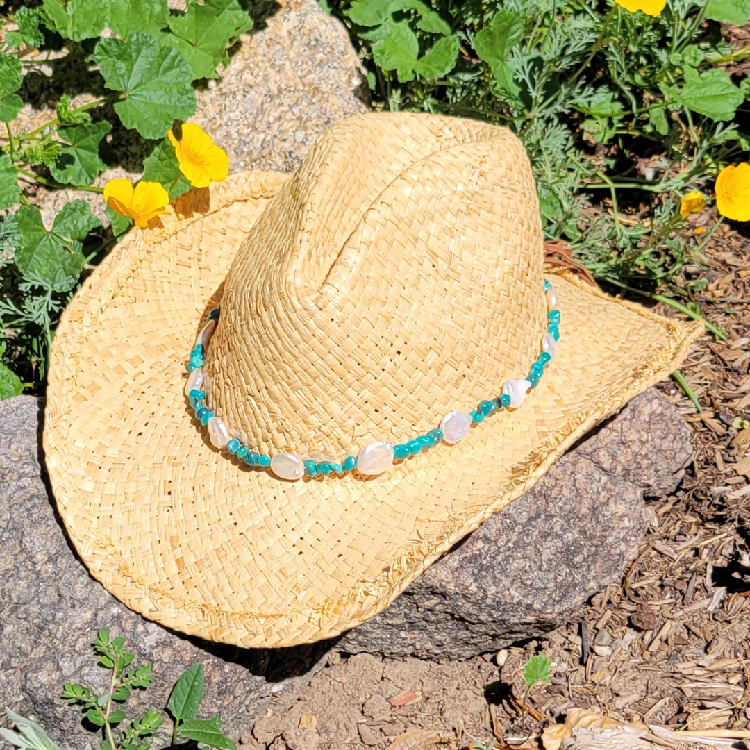 Gemstone Hat Bands-Assorted