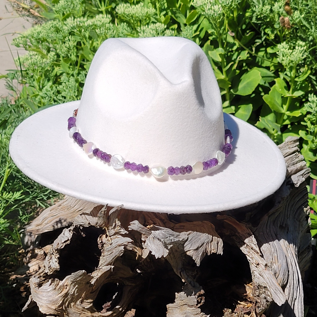 Gemstone Hat Bands-Assorted