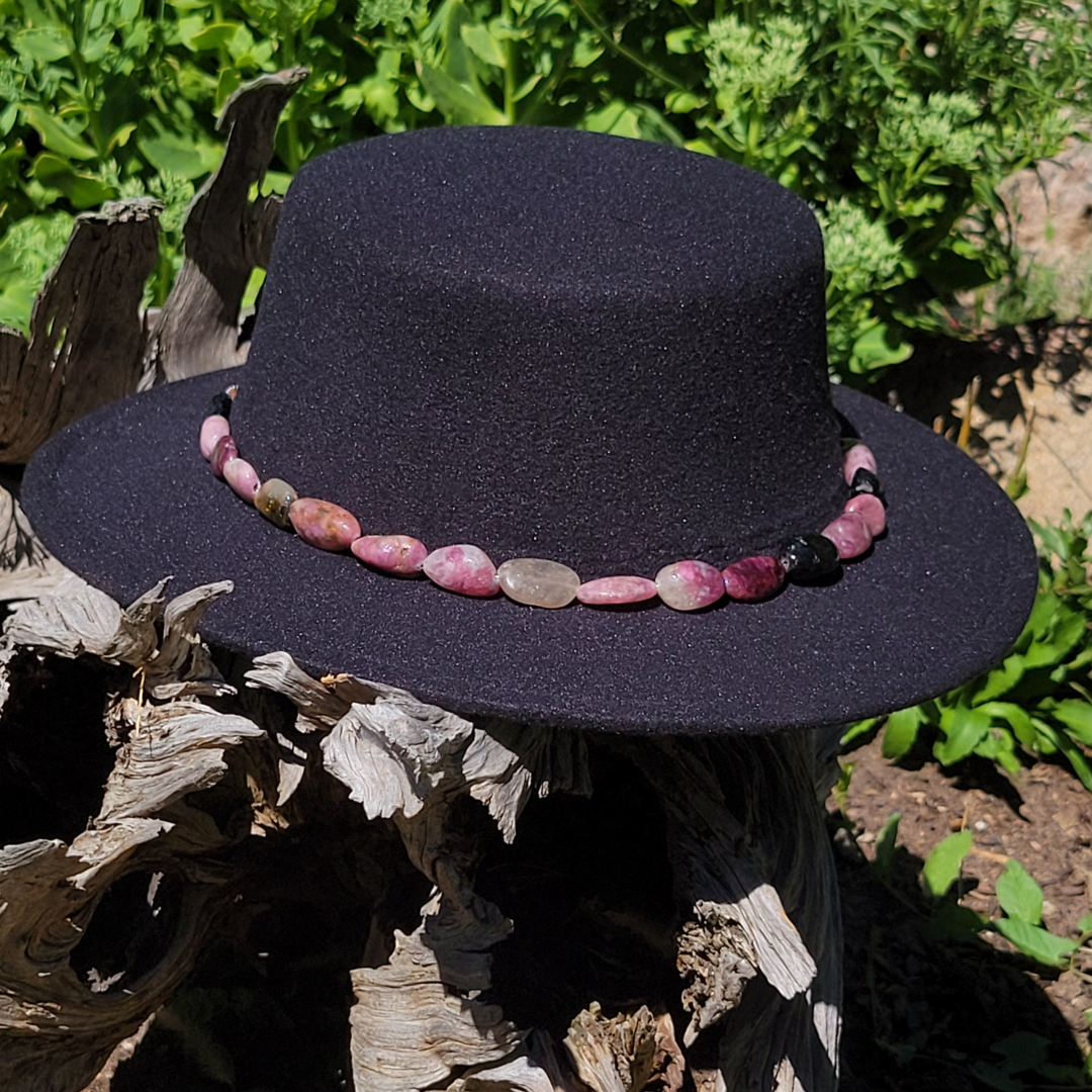 Crystal Joys Gemstone Hat Bands-Assorted Amethyst & Pearl