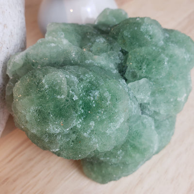 Green Fluorite - Inner Mongolia 6 x 4 x 3.5 inches.
