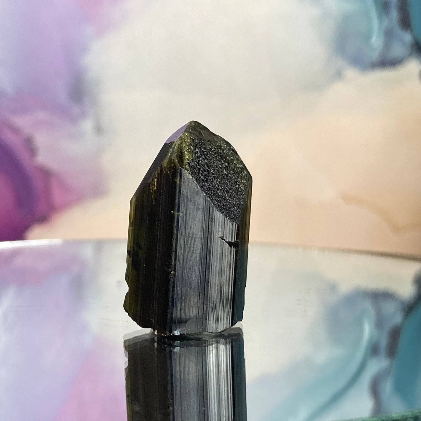 Green Tourmaline Chia Mine Brazil 1"