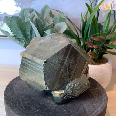 Large Complex Pyrite Crystal (5.5” x 5” x 6”)
