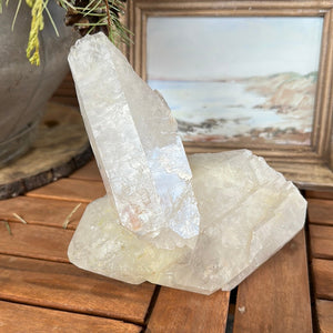 Lemurian Quartz Cluster Statement- 1.47kg