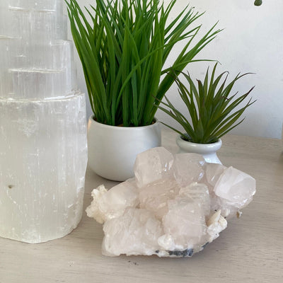 Mangano Calcite Cluster- China