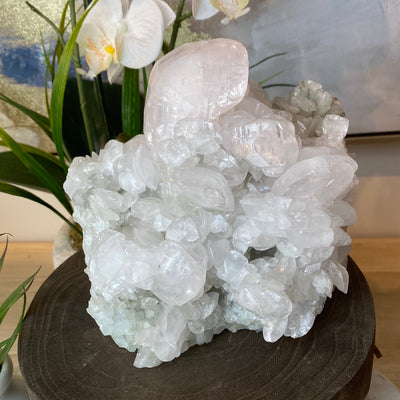 Mangano Calcite Cluster- China