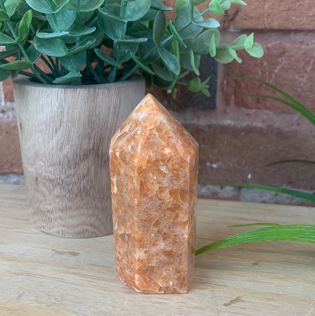Orchid Calcite Polished Pillar