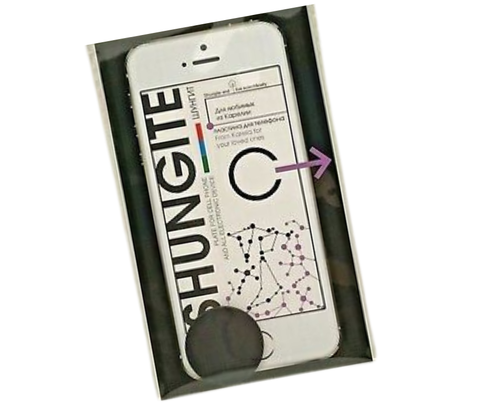 Shungite Cell Phone Disc