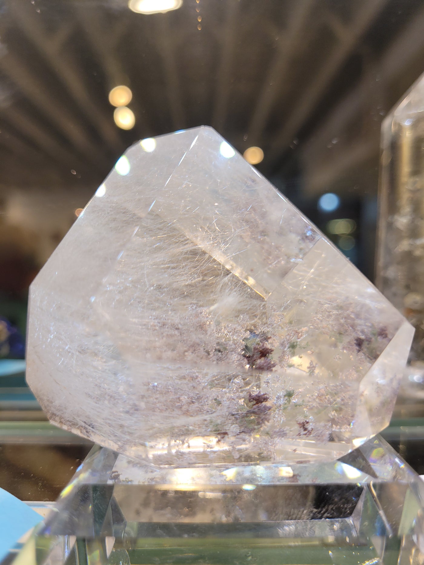 Swiss Alps Rutilated Quartz Crystal